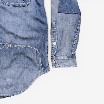 Chemise Polo Ralph Lauren Denim Distressed (S)