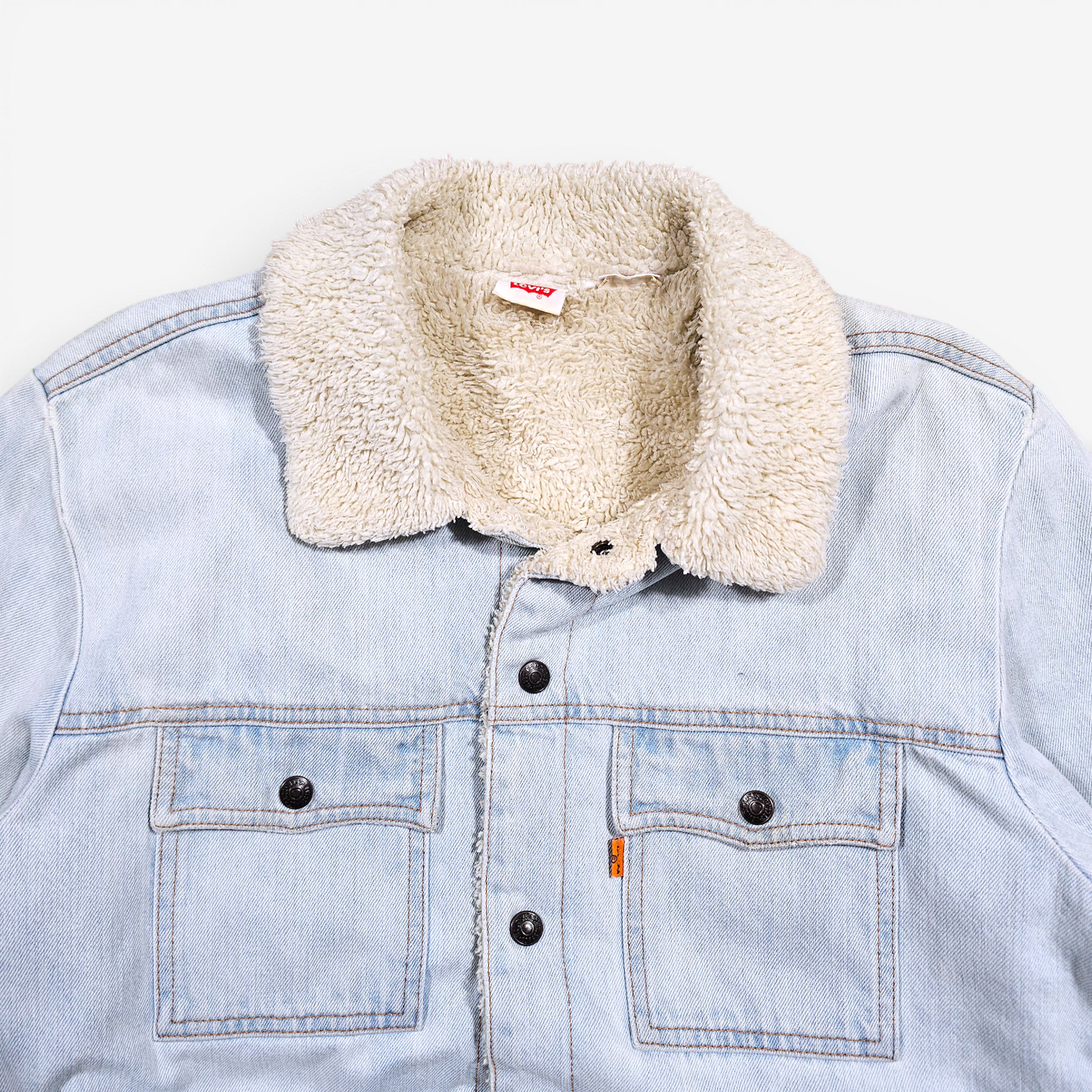 Veste LVC Levi's Vintage Clothing Sherpa Trucker Jacket - Made in USA (M)