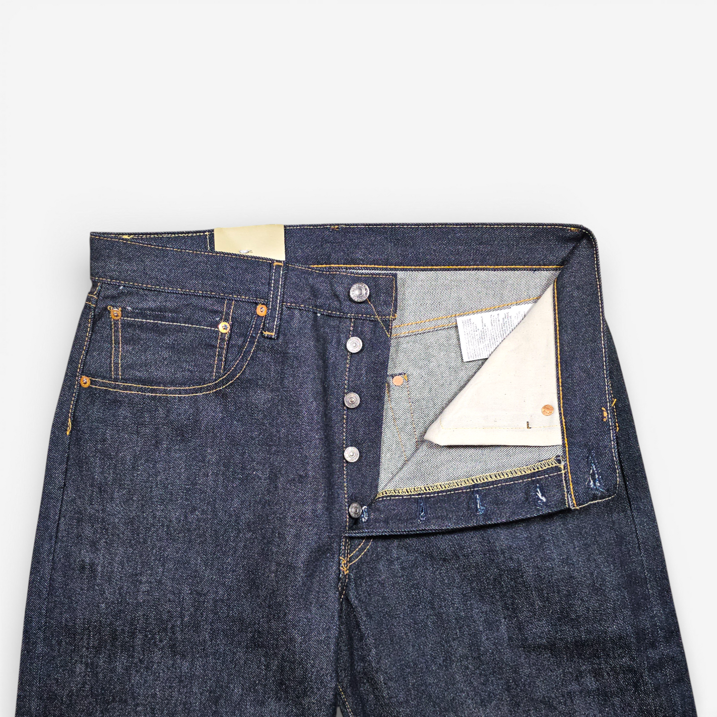 Jean LVC Levi's Vintage Clothing 501 1955 Shrink-to-Fit - Big E Selvedge (W34L30)