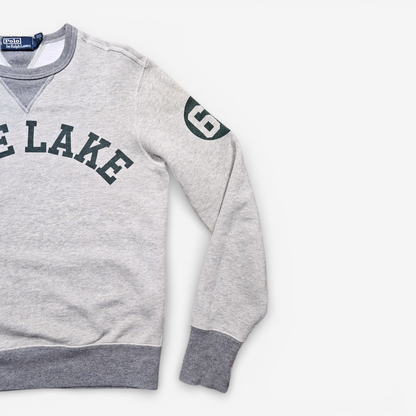 Polo Ralph Lauren Vintage Pine Lake Double V Neck Sweatshirt (XS)