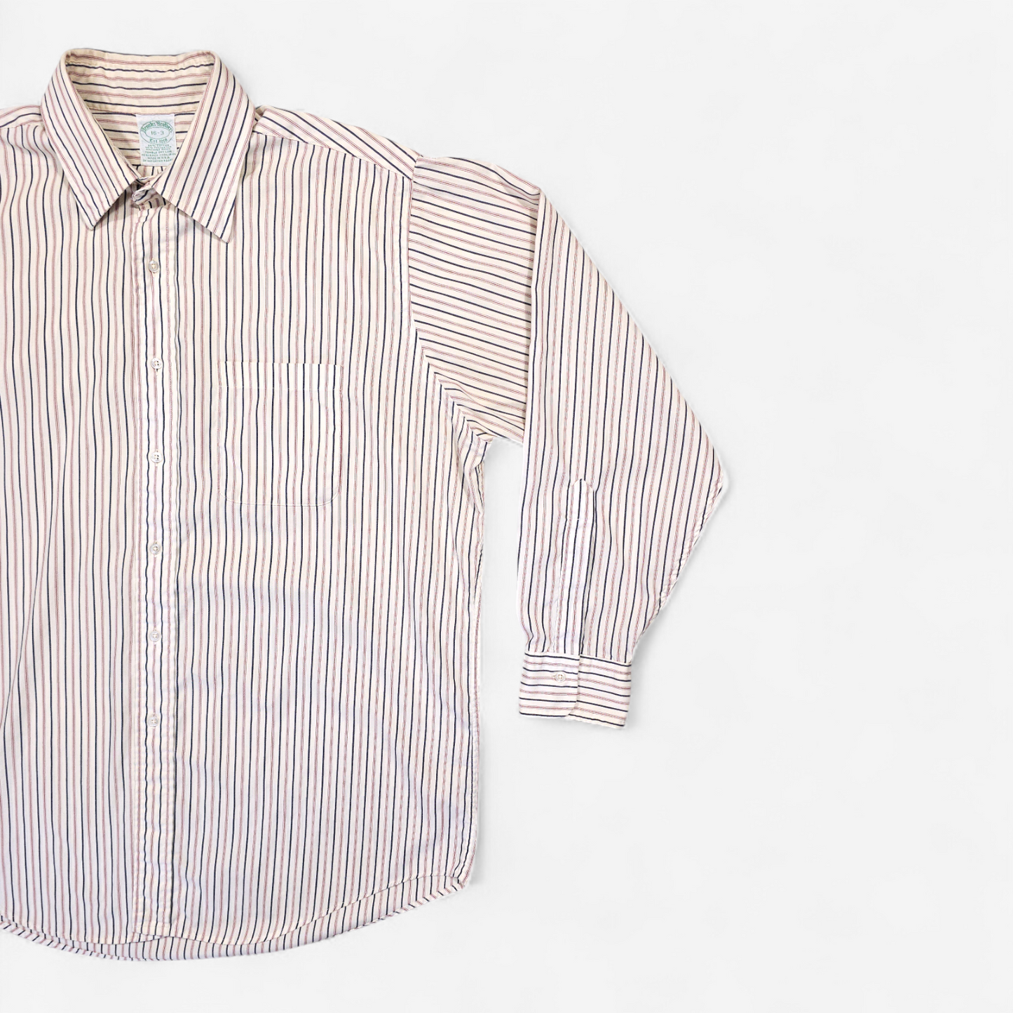 Chemise Rayée Brooks Brothers Vintage 90's - Made in USA (L)