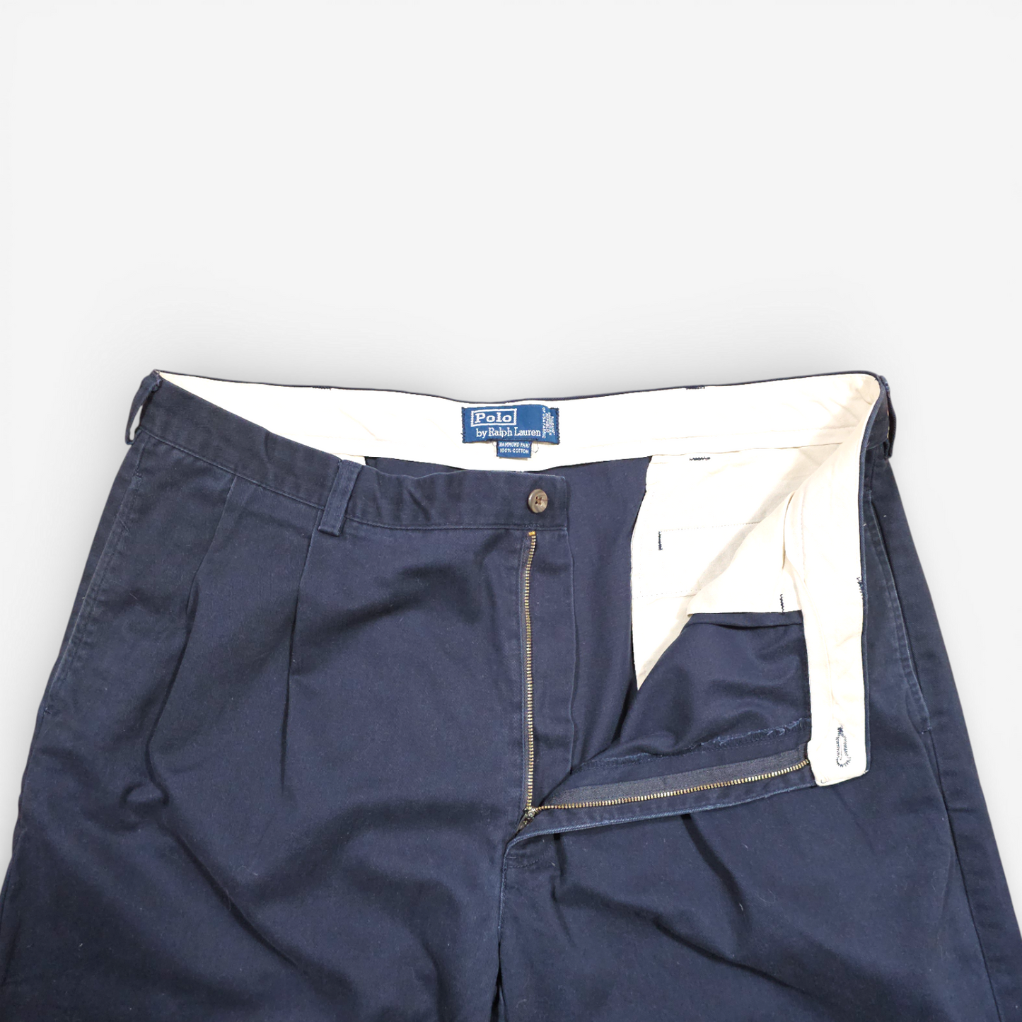 Pantalon Chino à Pinces Ralph Lauren Vintage 90's Hammond Pant - Made in USA (W42L32)