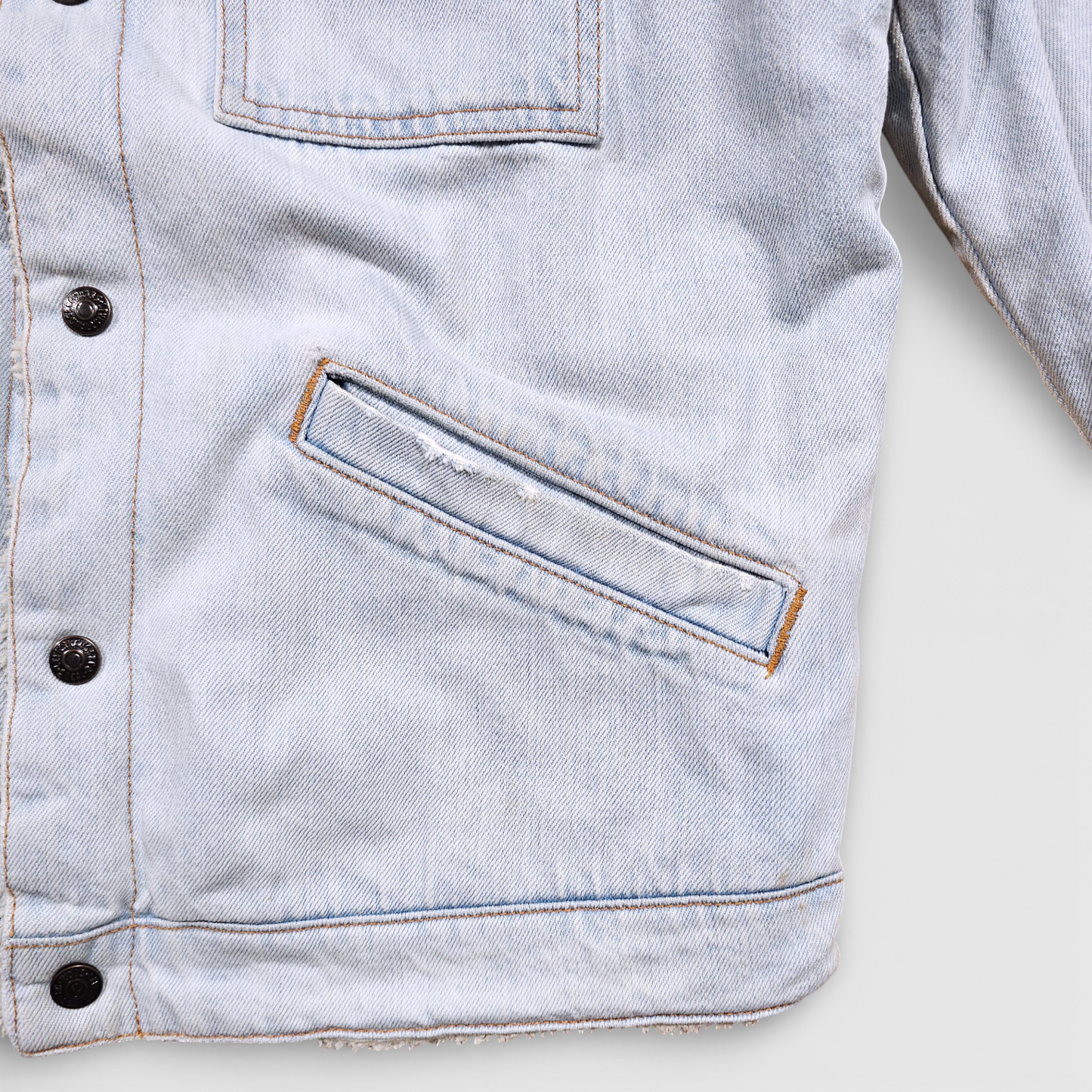 Veste LVC Levi's Vintage Clothing Sherpa Trucker Jacket - Made in USA (M)