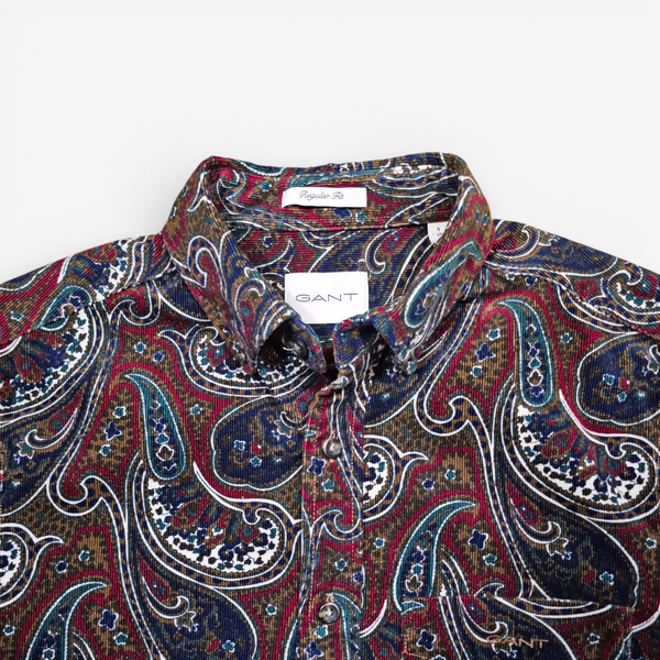 Chemise Gant Velours Paisley