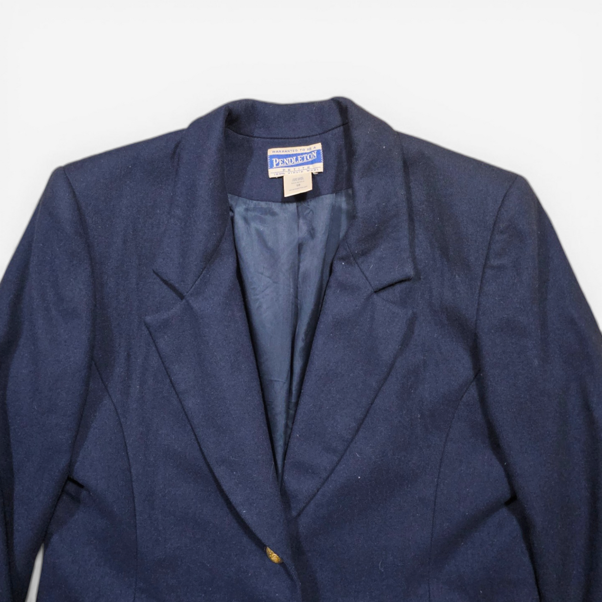 Veste blazer en laine Pendleton Vintage 90's - Made in USA (M)