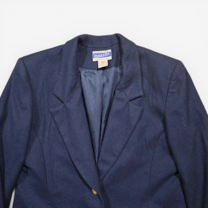Veste blazer en laine Pendleton Vintage 90's - Made in USA (M)
