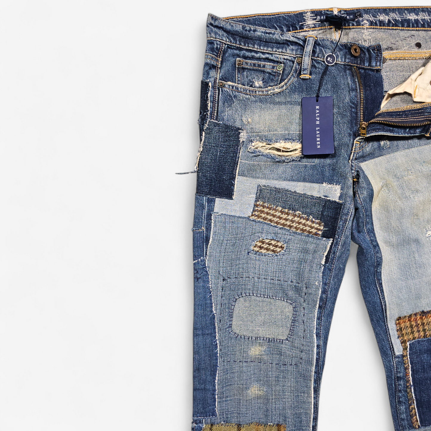 Jean Ralph Lauren Vintage Patchwork (W27)