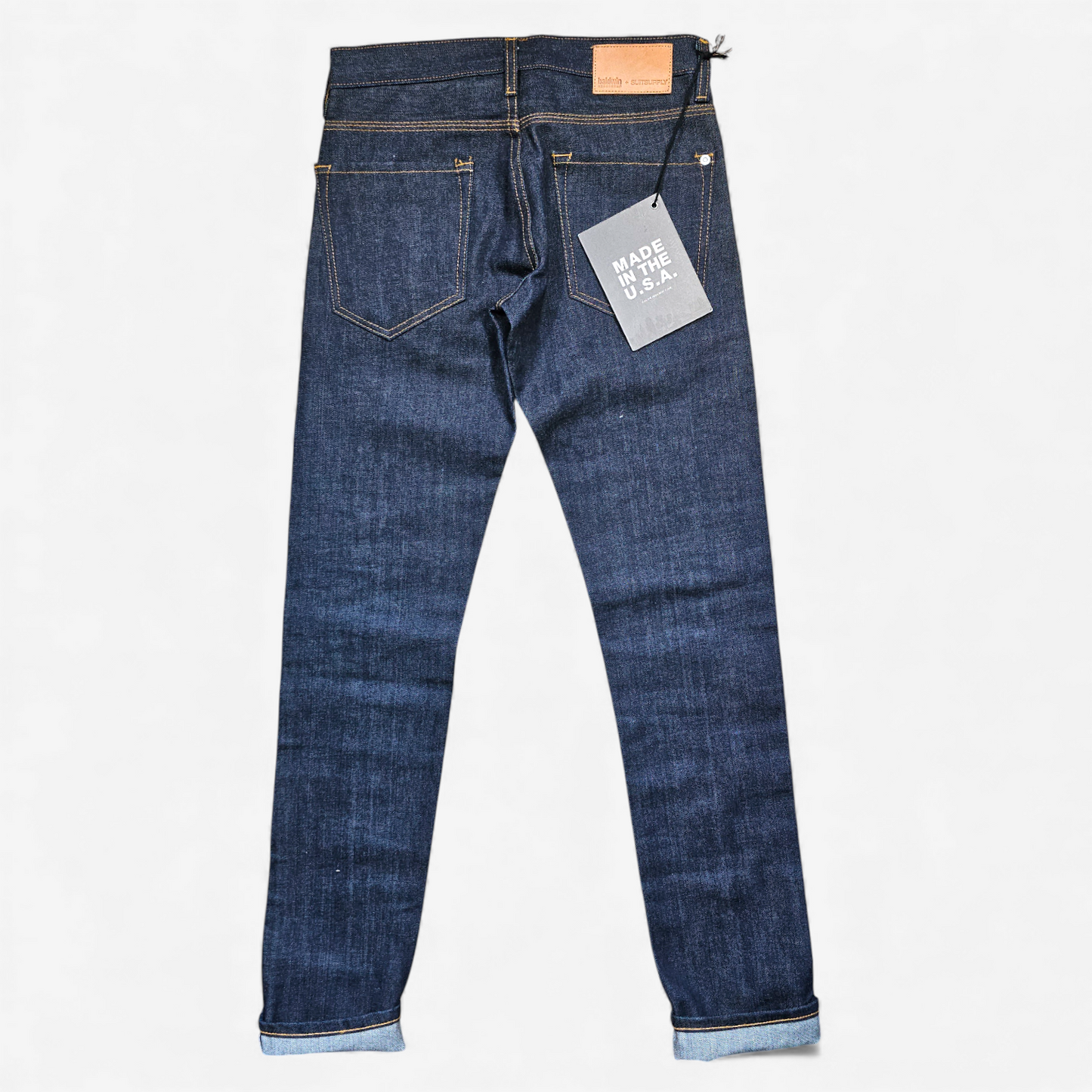 Suitsupply x Baldwin Raw Selvedge Jeans - Made in USA (W28L34)