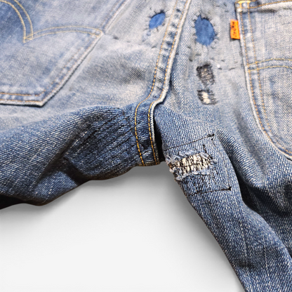 Jean LVC Levi's Vintage Clothing 646 60s Flare - Big E Orange Tab (W26L34)