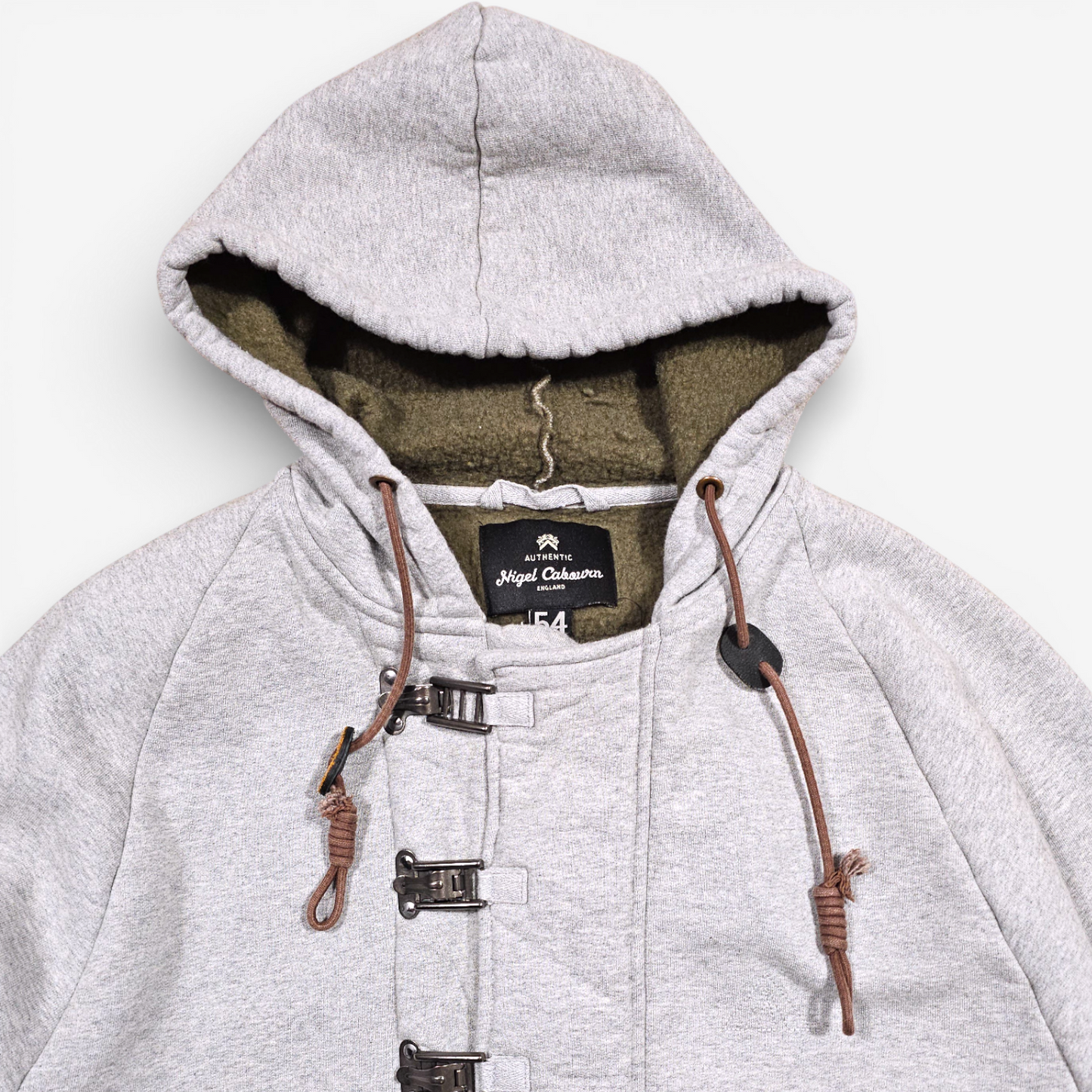 Lybro x Nigel Cabourn Fireman Hoodie Sweatshirt - Made in England (XL)