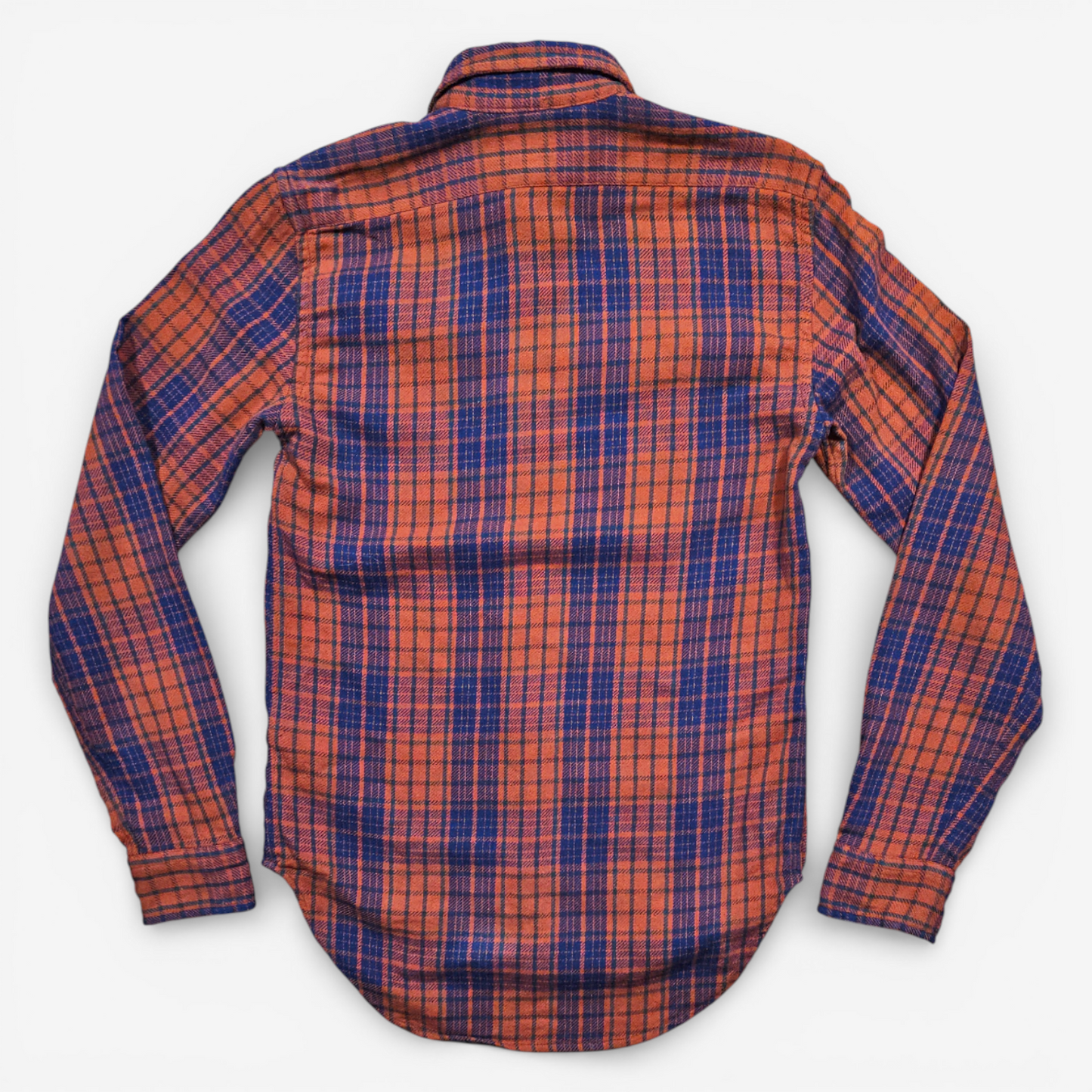 LVC Levi's Vintage Clothing Longhorn Flannel Western Shirt - Made in Italy (XS)