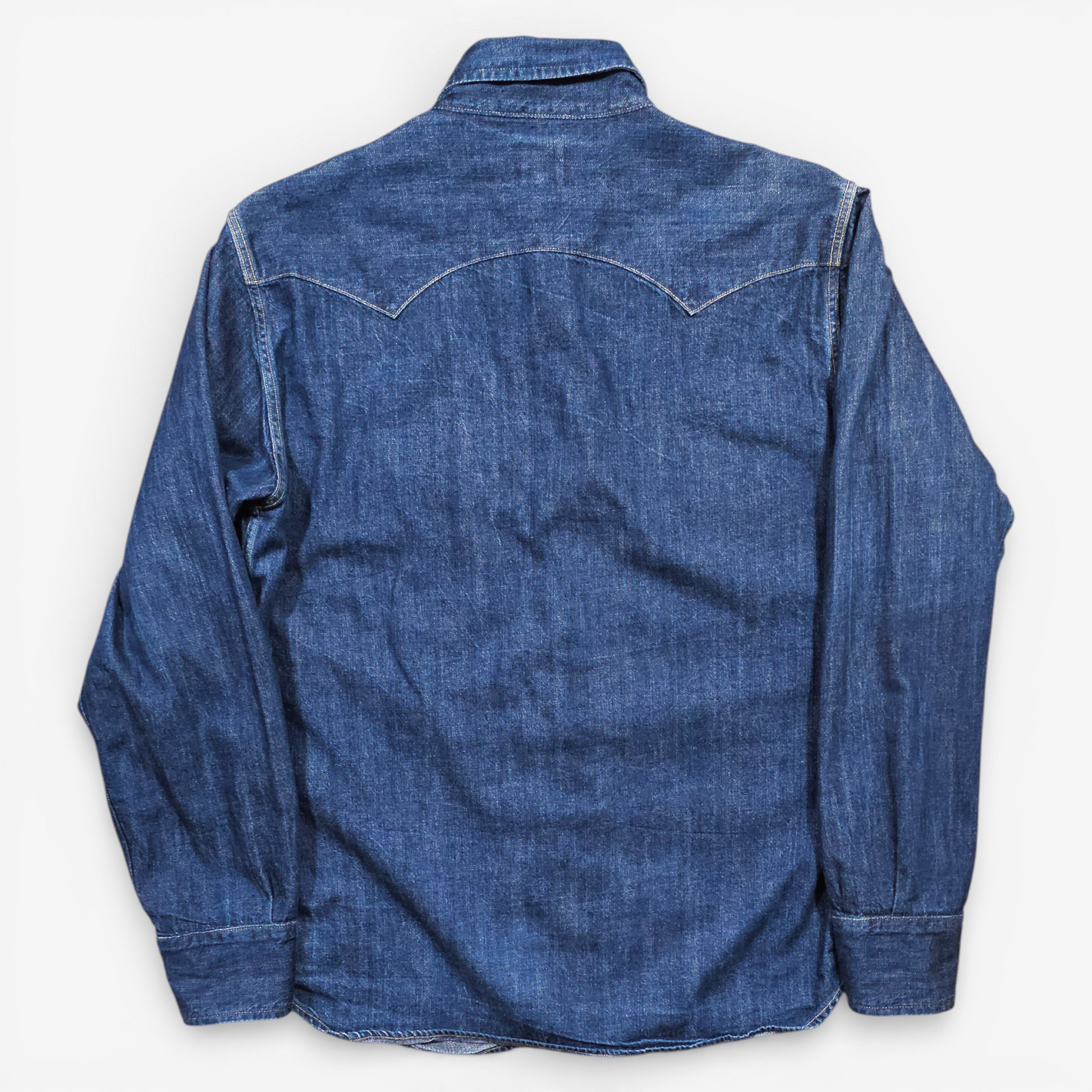 LVC Levi's Vintage Clothing 1955 Sawtooth Denim Shirt - Made in USA (M)