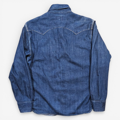 LVC Levi's Vintage Clothing 1955 Sawtooth Denim Shirt - Made in USA (M)