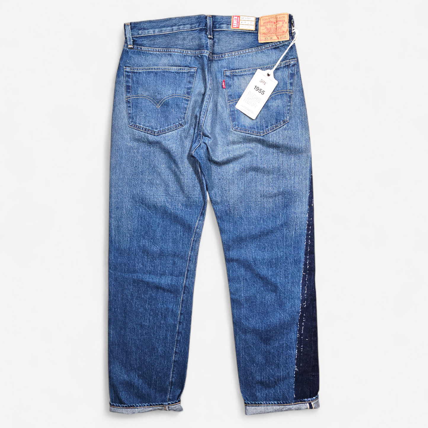 Jean LVC Levi's Vintage Clothing 501 1955 - Made in Japan Selvedge Big E (W34L34)