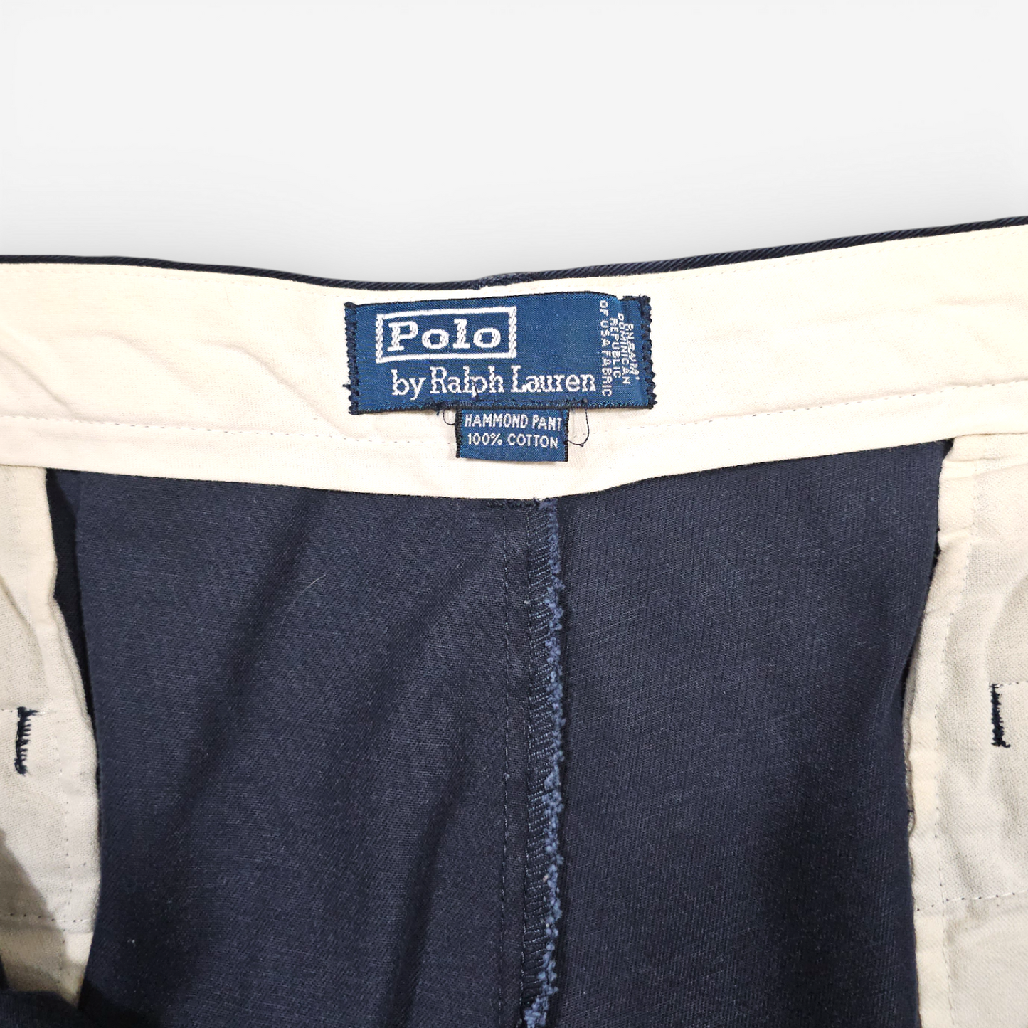 Pantalon Chino à Pinces Ralph Lauren Vintage 90's Hammond Pant - Made in USA (W42L32)
