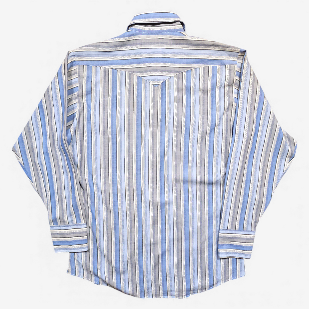 Panhandle Slim Vintage Western Shirt Striped 80's 90's - Made in USA (L)