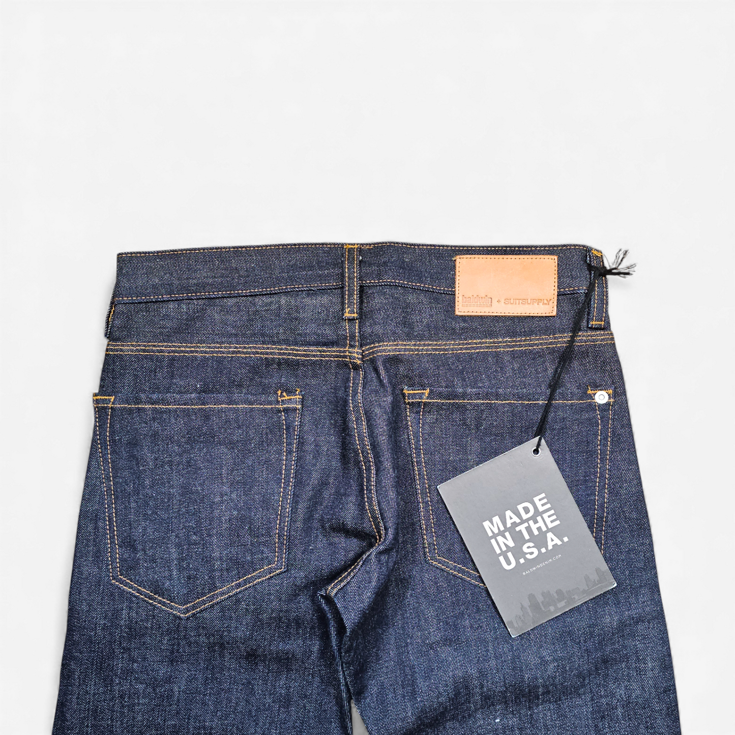 Suitsupply x Baldwin Raw Selvedge Jeans - Made in USA (W28L34)