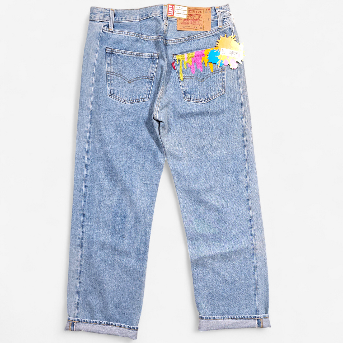 Jean LVC Levi's Vintage Clothing 501 1984 Wide Leg - Selvedge (W31L32)