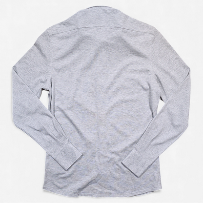 Chemise Suitsupply Knitted Grise (39/40)