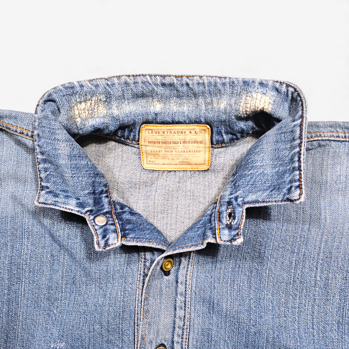 LVC Levi's Vintage Clothing 1874 Closed Front Jumper - Selvedge (M)