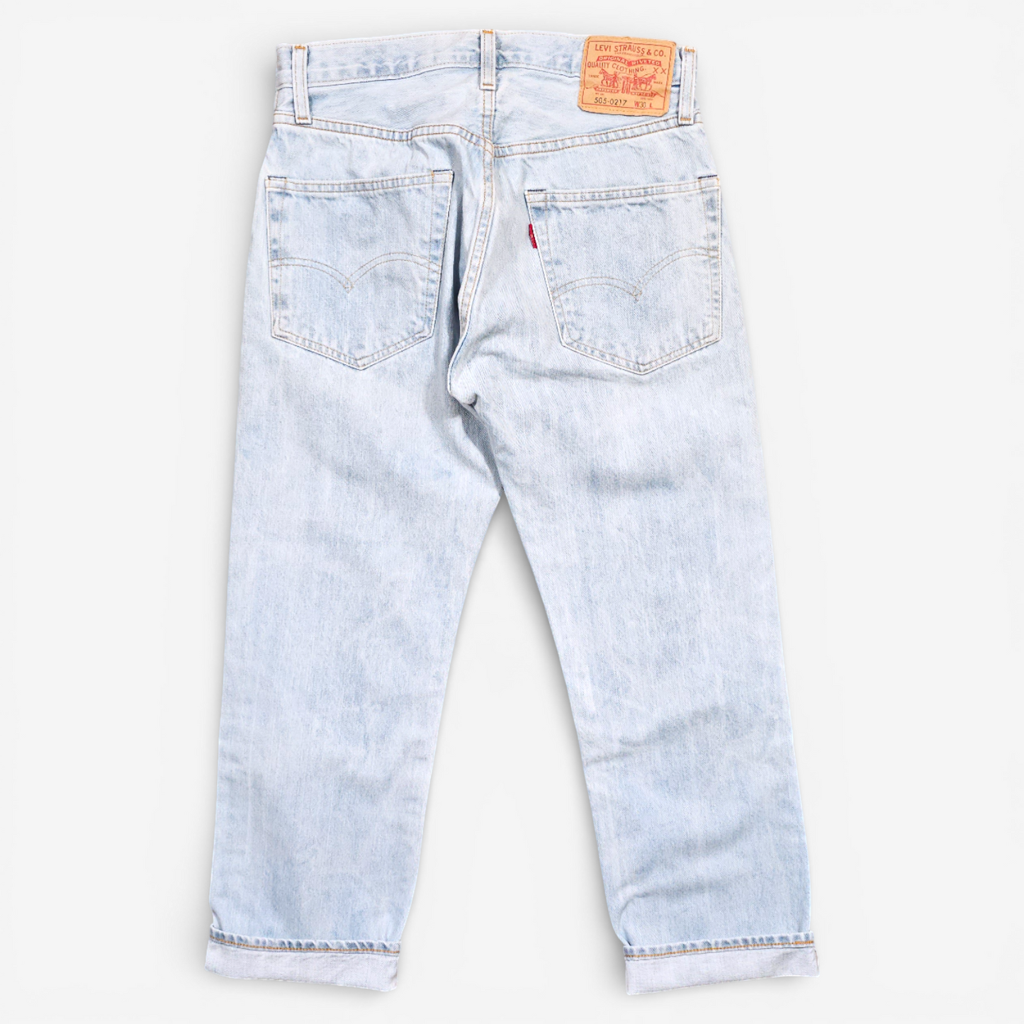Jean LVC Levi's Vintage Clothing 505 1967 Customized - Selvedge Big E (W30)