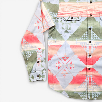 Chemise Ralph Lauren Navajo Aztec Flanelle (L)