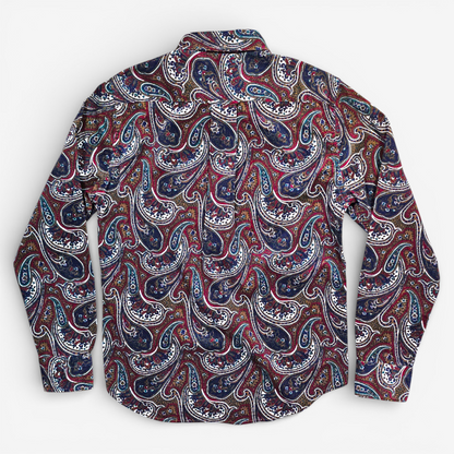Chemise Gant Velours Paisley (S)
