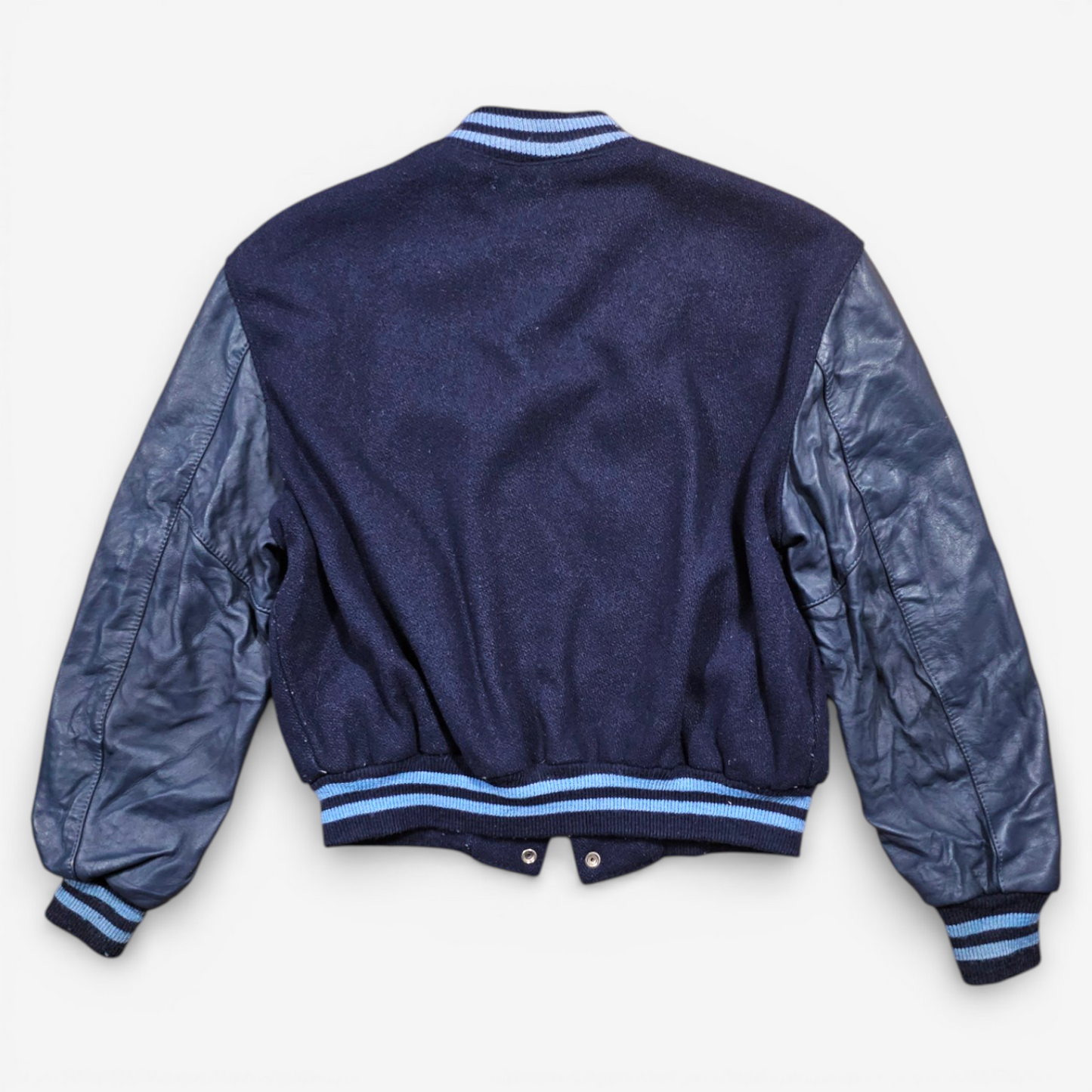 Vintage 70’s Varsity Jacket Art Knitting Mills – Made in USA (M)