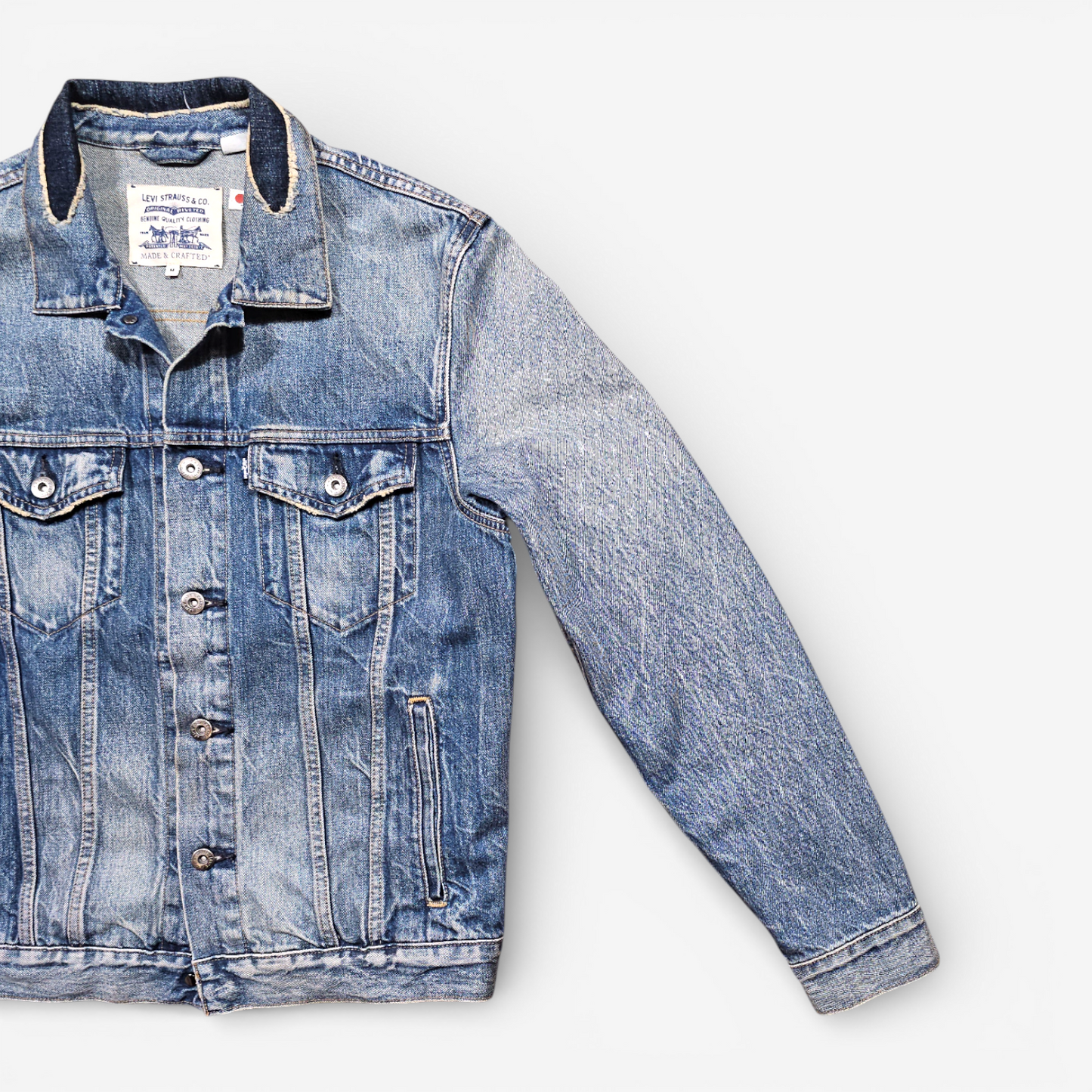 Veste Levi's Made&Crafted Trucker Type 3 - Made in Japan Big E (M)