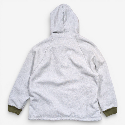 Lybro x Nigel Cabourn Fireman Hoodie Sweatshirt - Made in England (XL)