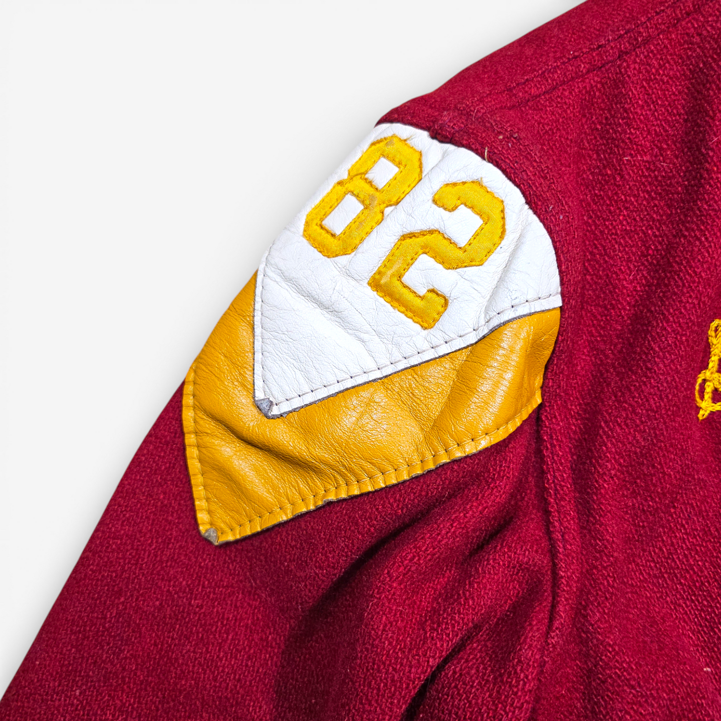 Vintage 80's Varsity Jacket Rogers High School - Made in USA (XS)