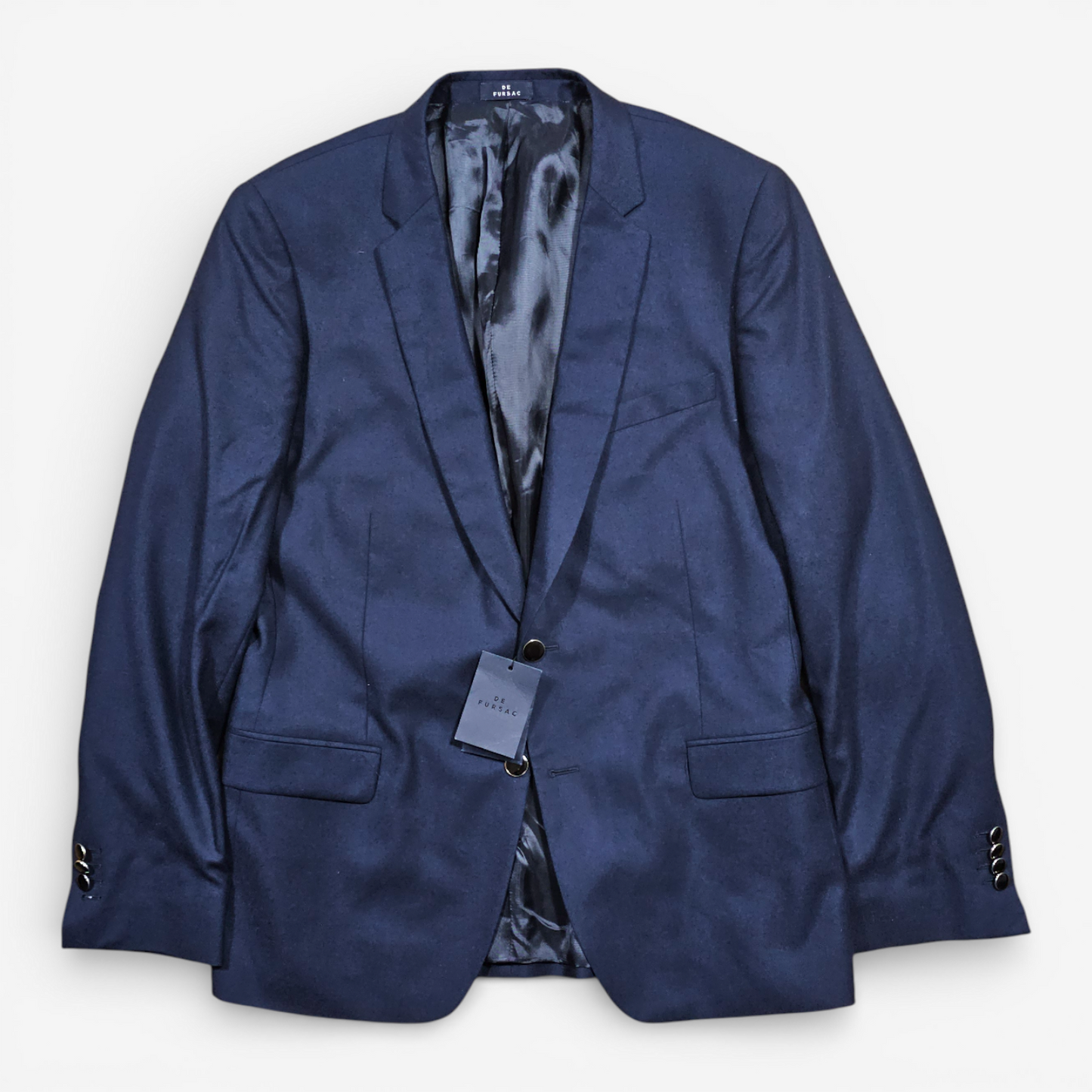 Blazer De Fursac 100% Cachemire Marine