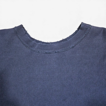 Vintage 80s Champion Reverse Weave Distressed Sweatshirt - Made in USA (L)