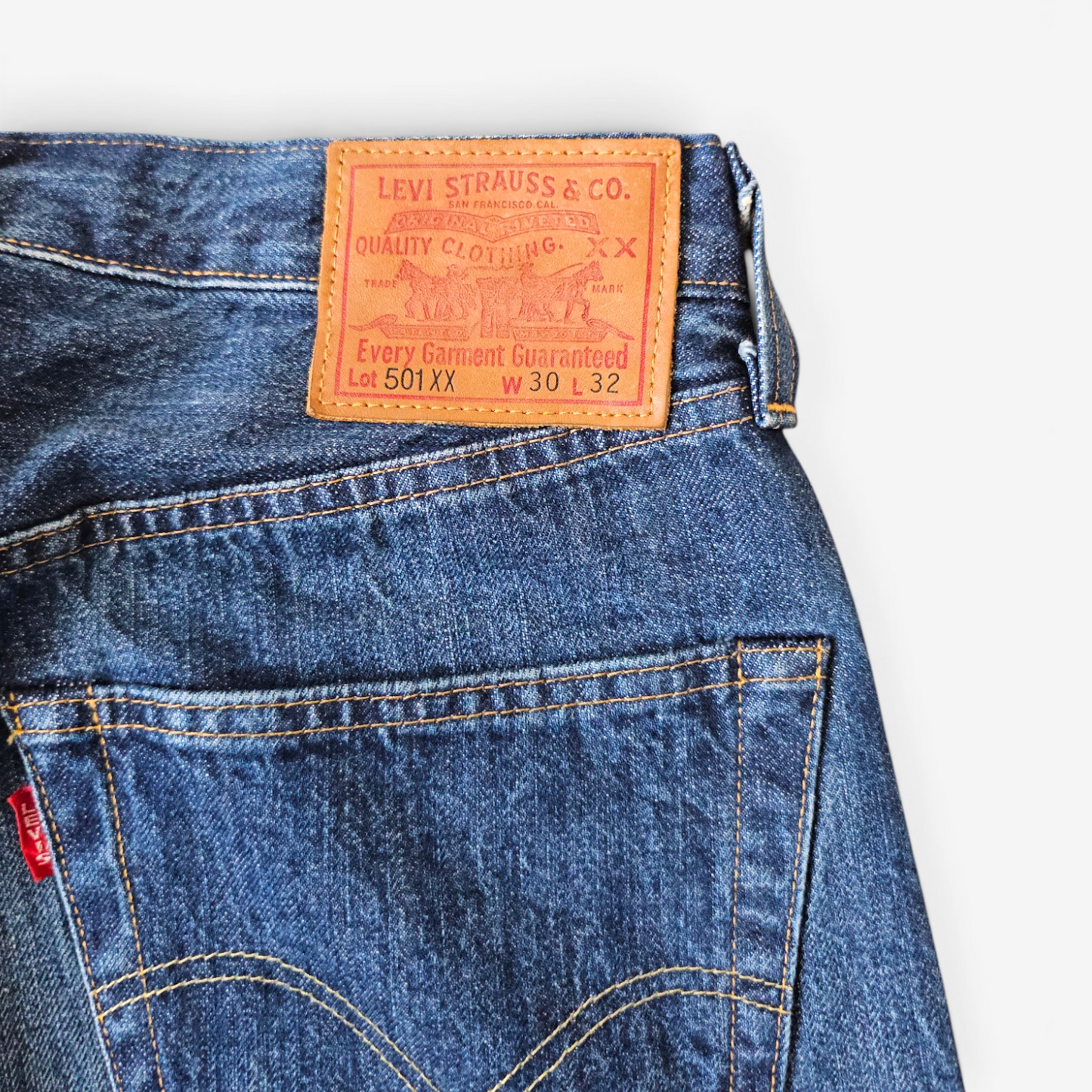 LVC Levi's Vintage Clothing 501 1947 Made in Japan Jeans - Selvedge Big E (W30L32)