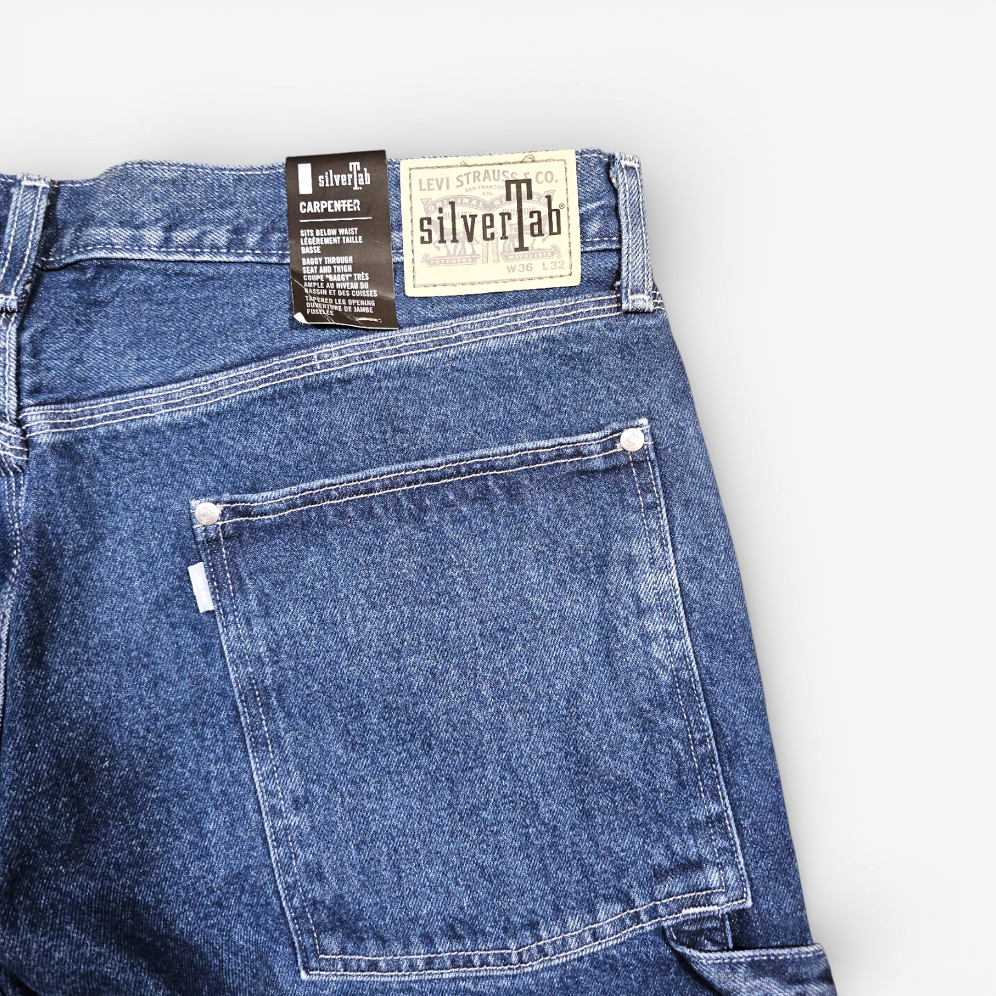 Levi's Silvertab Baggy Carpenter Jeans (W36L32)