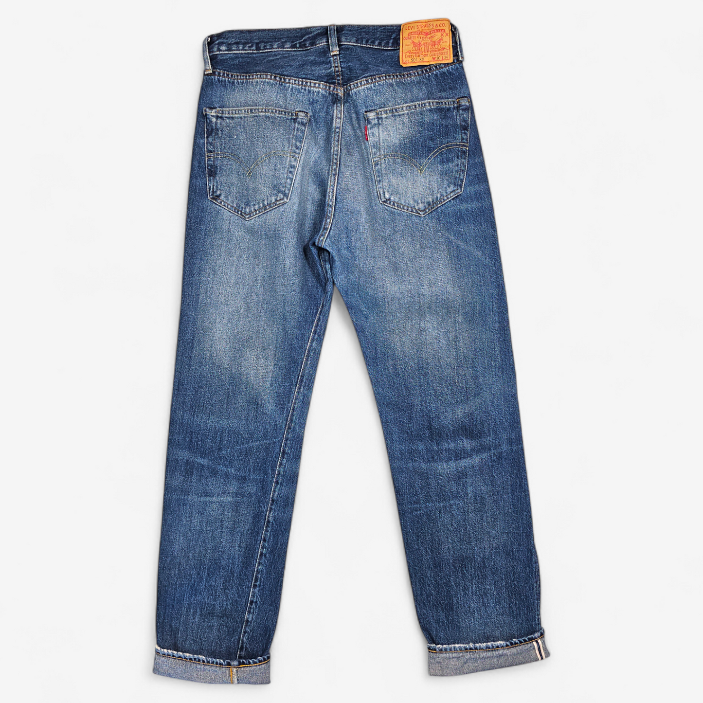Jean LVC Levi's Vintage Clothing 501 1955 - Selvedge Big E (W30L34)