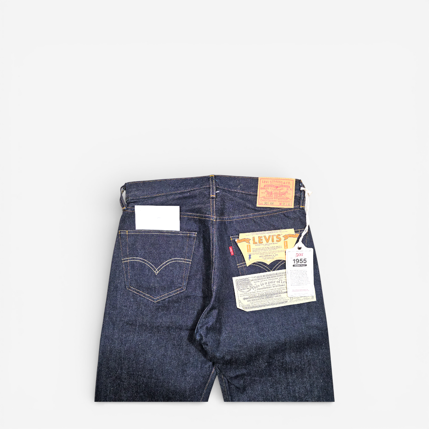 Jean LVC Levi's Vintage Clothing 501 1955 STF Made in Japan - Big E Selvedge (W32L32)