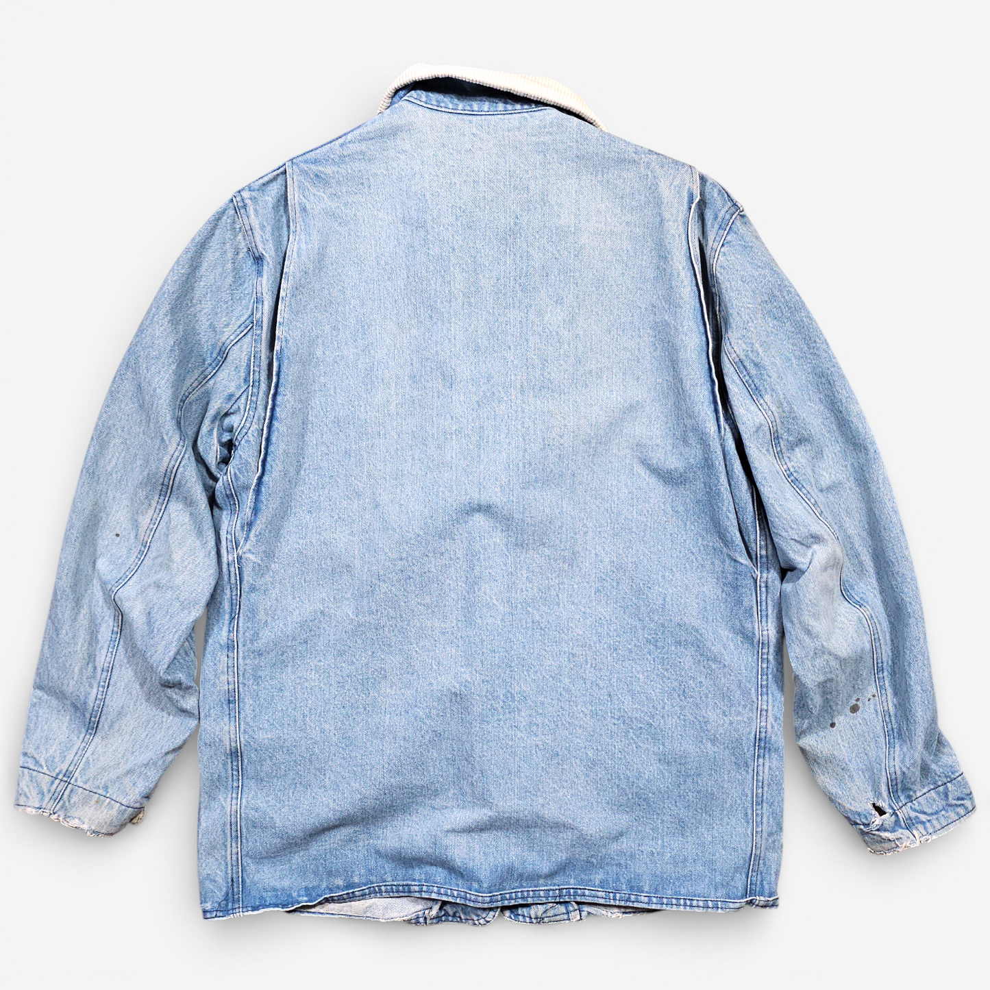Vintage 80's L.L Bean Denim Chore Jacket - Made in USA (L)