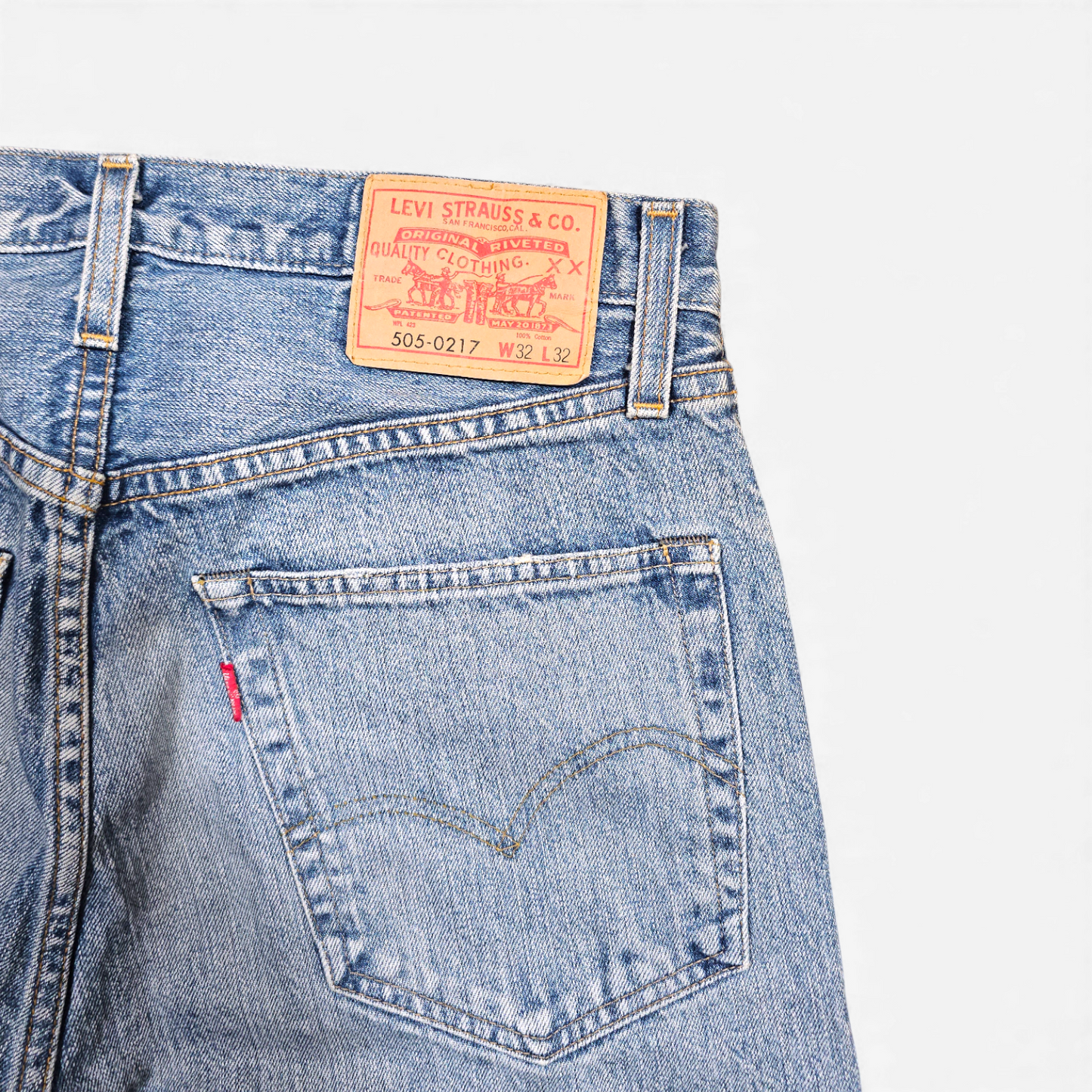 Jean LVC Levi's Vintage Clothing 505 1967 - Selvedge Big E (W30L32)