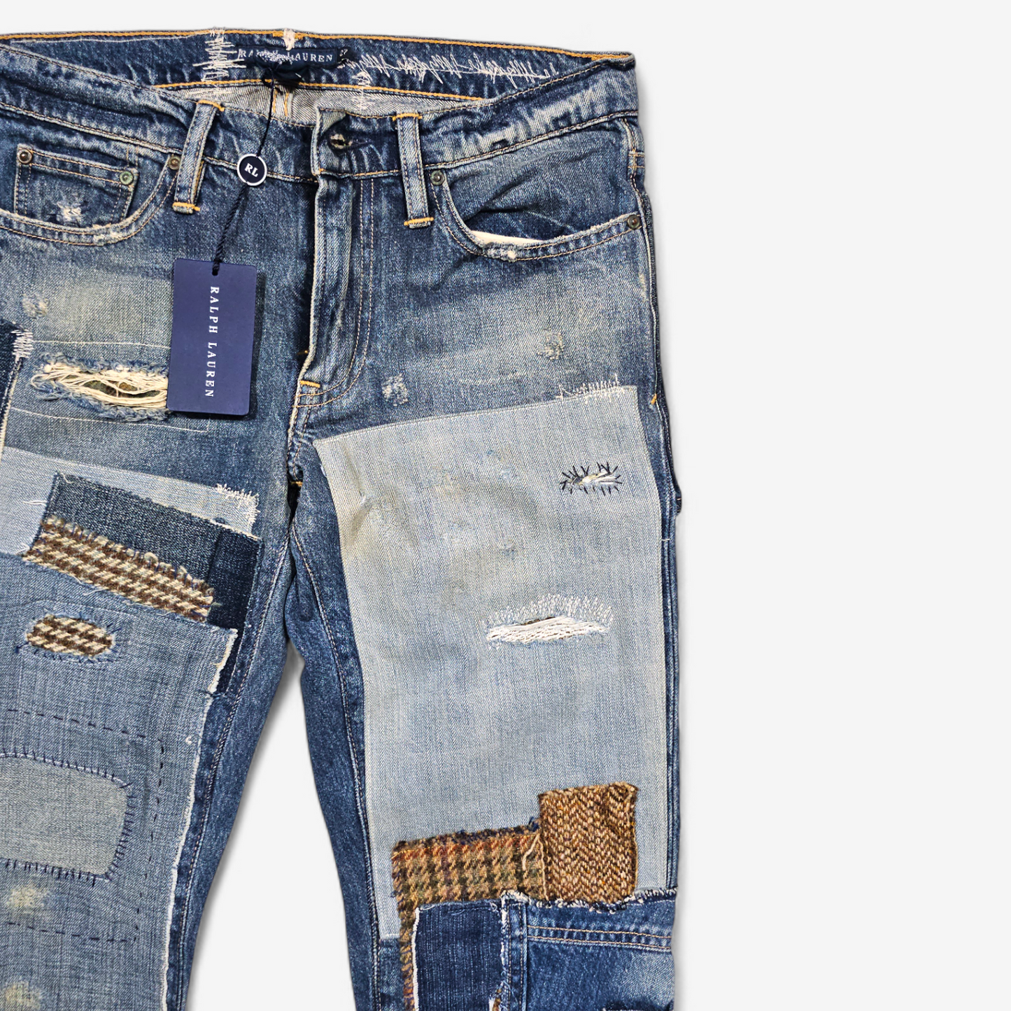 Jean Ralph Lauren Vintage Patchwork (W27)