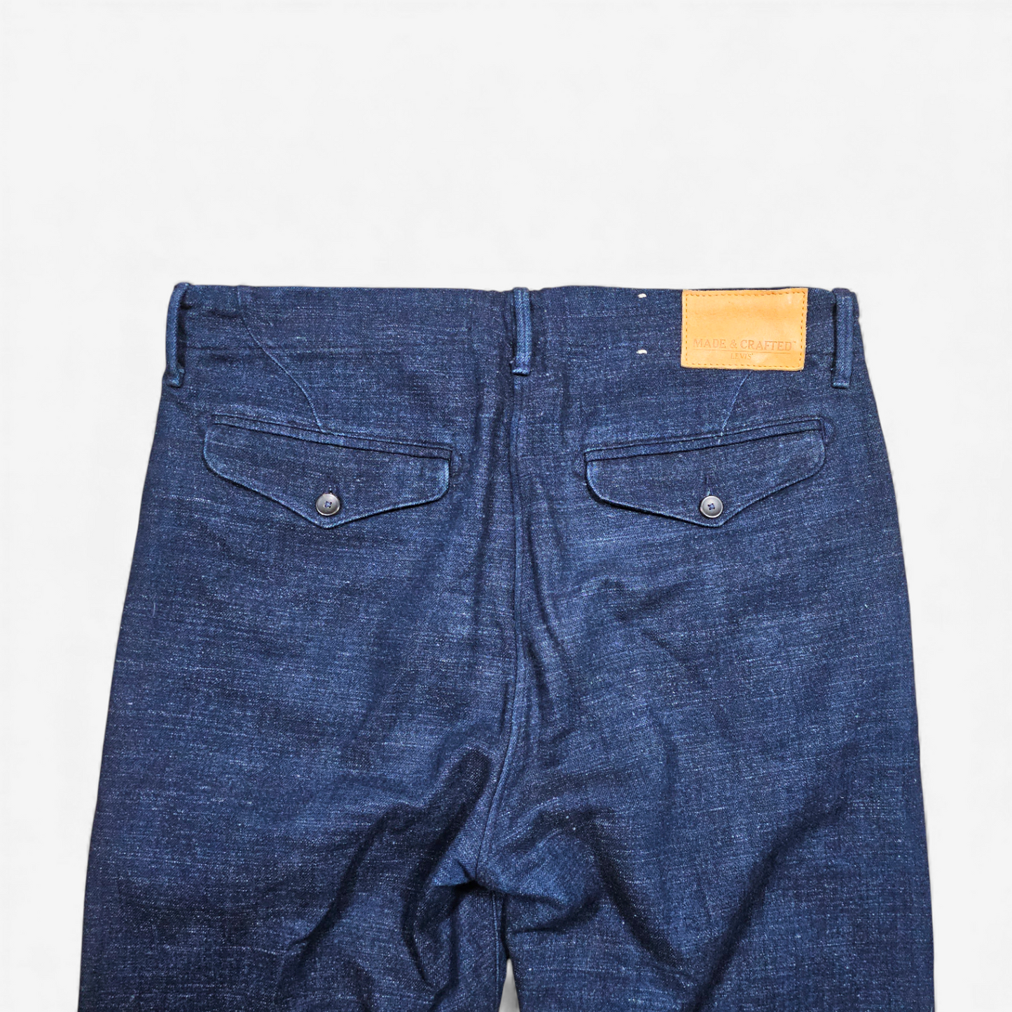 Levi's Made&Crafted Drill Chino Blended Wool Trousers (W32L32)