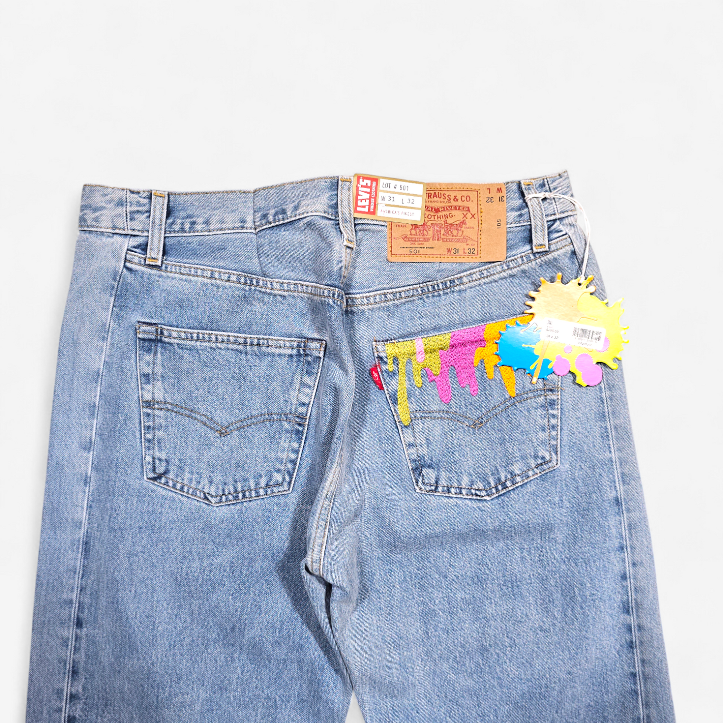 Jean LVC Levi's Vintage Clothing 501 1984 Wide Leg - Selvedge (W31L32)
