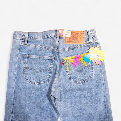 Jean LVC Levi's Vintage Clothing 501 1984 Wide Leg - Selvedge (W31L32)