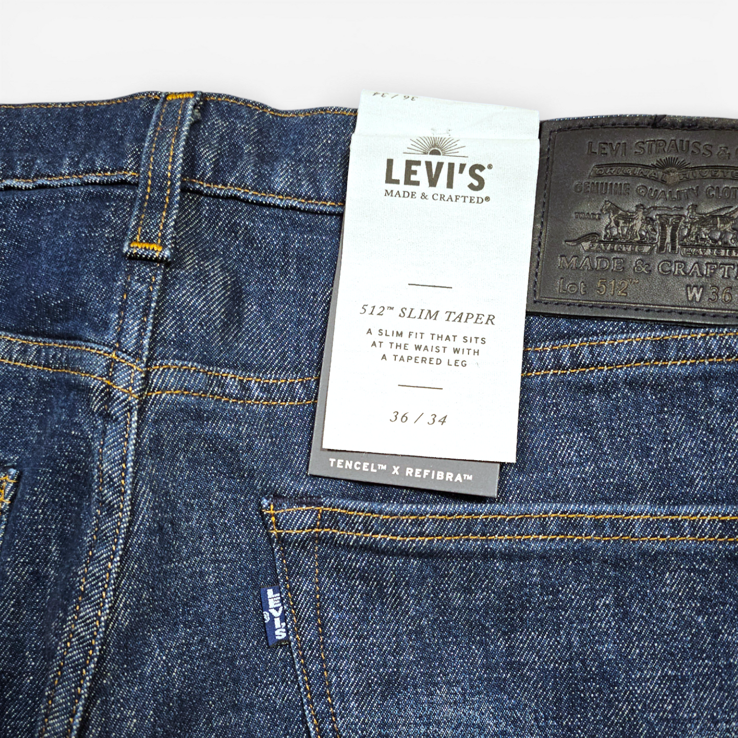 Jean Levi's Made&Crafted 512 - Big E (W36L34)