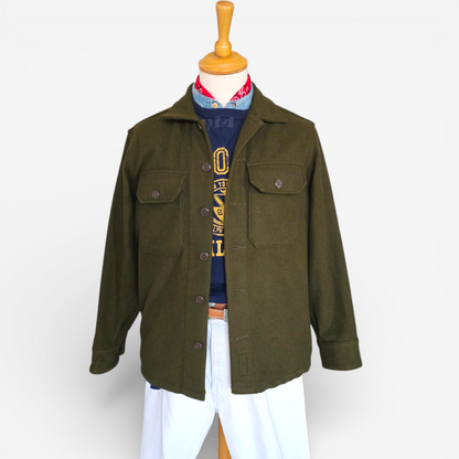 Surchemise Workwear en laine Polo Ralph Lauren (S)
