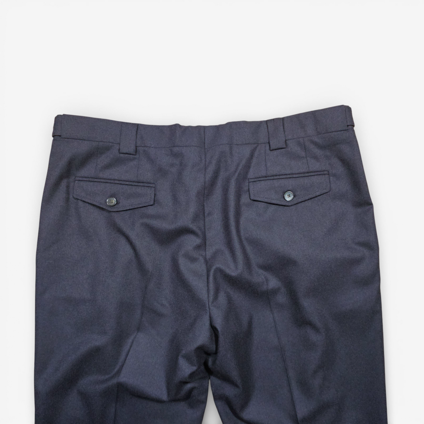 De Fursac Flannel Wool Trousers (Size 48)