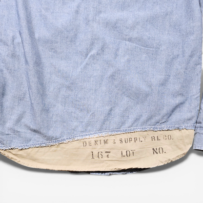 Chemise Polo Ralph Lauren Chambray Shirt Workwear Denim (S)