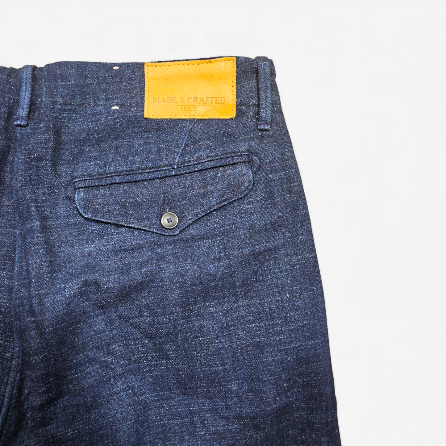 Levi's Made&Crafted Drill Chino Blended Wool Trousers (W32L32)