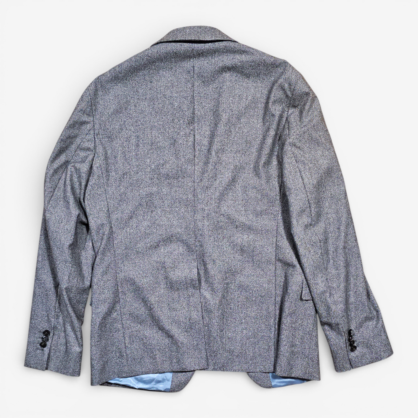 Blazer De Fursac Laine Flanelle Gris (50)