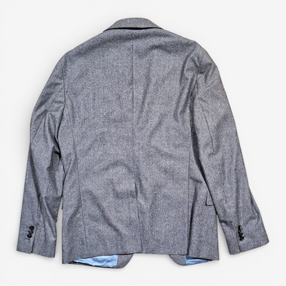 Blazer De Fursac Laine Flanelle Gris (50)